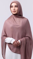 29 Colors 180*95cm Ramadan Women Broad Edge Solid Cotton Rayon Hijab Scarf Lady Wraps Shawls Muslim Headband Islamic Scarves