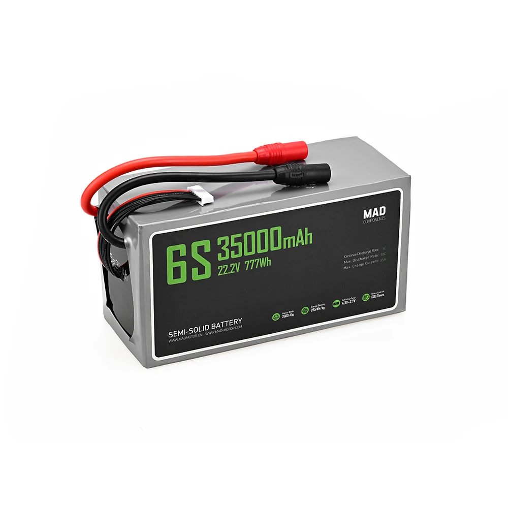 MAD 6S 35Ah Drone Solid State Lithium-ion Battery