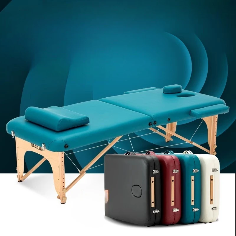 

Pedicure Tattoo Massage Tables Fire Therapy Bed Lash Face Iron Massage Tables Comfort PU Leather Furniture Letti Per Massaggi MH