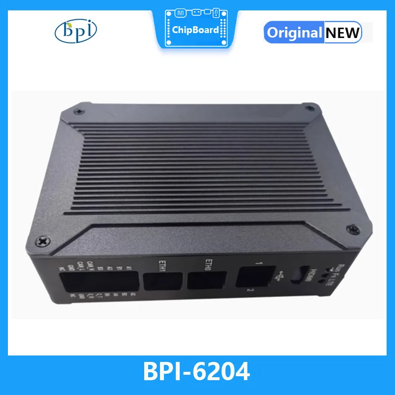 

Banana Pi BPI-6204, Embedded Single-board lndustrial Computer Metal Shell, Suitable For BPI-6204