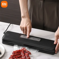 XIAOMI Food Vacuum Sealer Packaging Machine Automatic 220V/110V Household Vacuum Food Sealing With Free 10pcs Vacuum bags