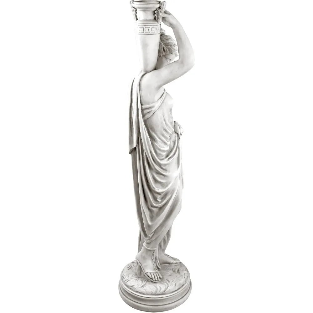 USA Stock Dione Divine Greek Water Woman Garden Statue, 38in, Cast Stone Resin, Antique Finish Hot Sale