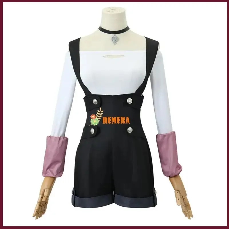 2025 11 2024 جديد أنيمي لامع روج ريدستار تأثيري حلي شعر مستعار أحمر طويل خندق معطف موحد امرأة مثير هالوين كرنف