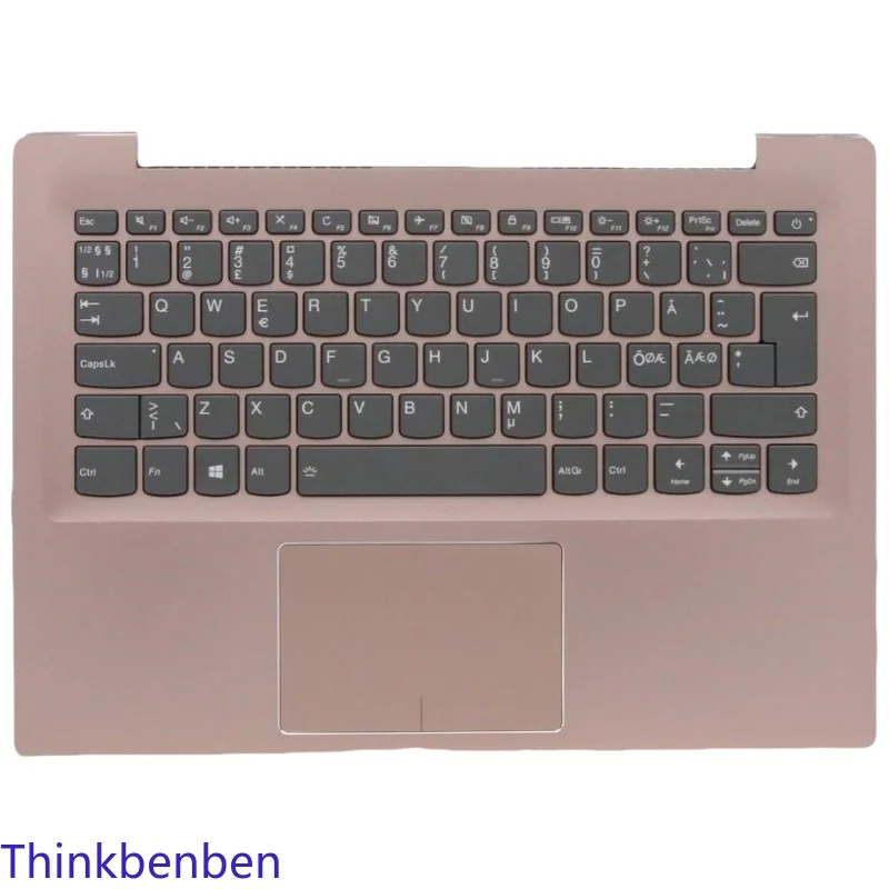 

NDC Nordic Pink Keyboard Upper Case Palmrest Shell Cover For Lenovo Ideapad 520S 14 14IKB 5CB0P26453