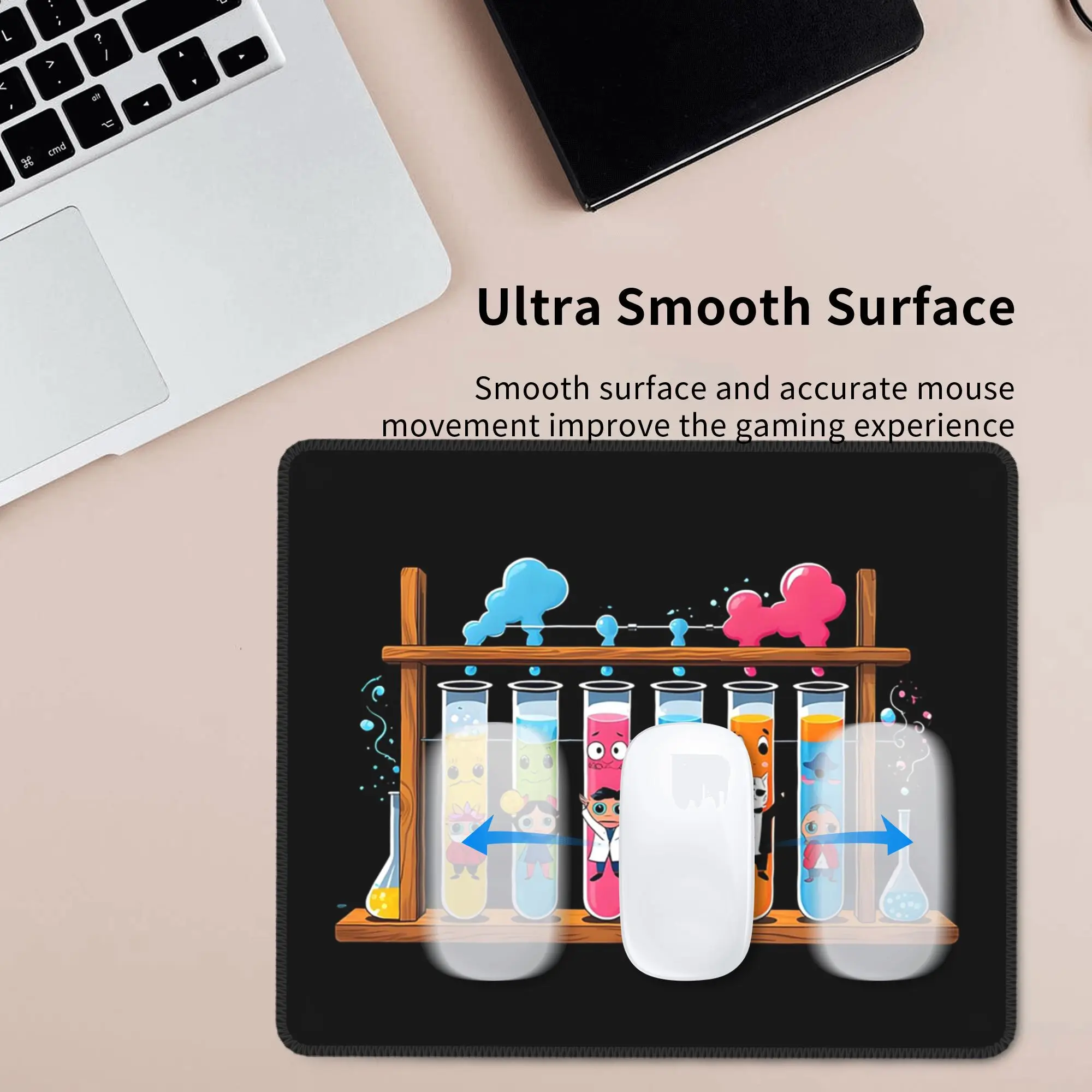 Muppet Science-alfombrilla de ratón química, teclado de ordenador, alfombrilla para ratón, Gamer, PC, portátil, escritorio, accesorios de oficina, alfombrillas de mesa