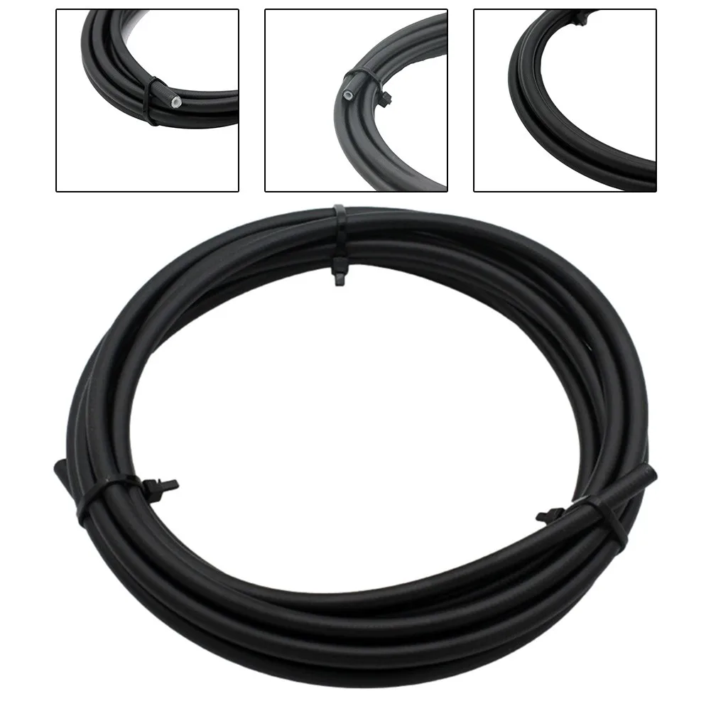 /3 /Meter /Black Rubber Brake Hose Kit For For Hayes Stroker Dominion For Prime For A2 For A4 Comp Pro For Trail Cycling Bicycle