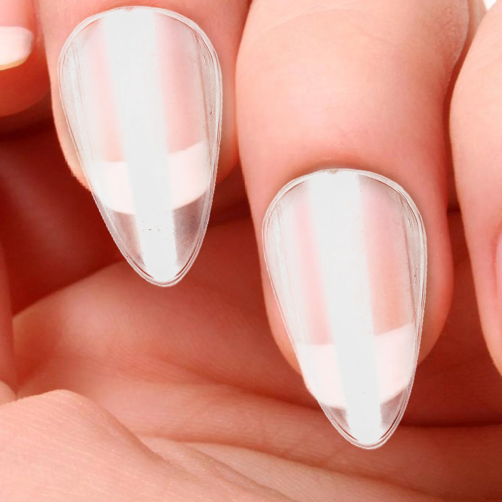 

5Pcs Transparent Large Pipa Nails for Kids Adults Plastic Finger Picks String Instrument Guitar Banjo Lute Accessories