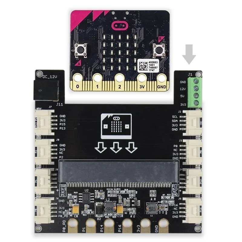 Crowtail Base Shield for Microbit V1.2/V2.2