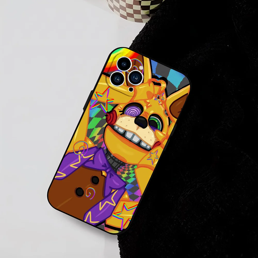 حافظة هاتف Game S-spring Bonnie مصنوعة من السيليكون الناعم لهاتف آيفون 16 15 14 13 12 11 Plus Pro Max Plus