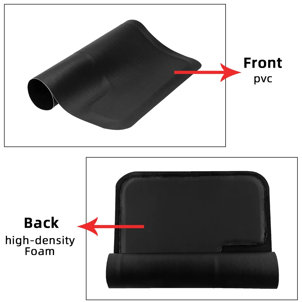 

3′x 4′x1/2" Beauty Salon Square Anti-fatigue Salon Mat (Foreign Party Internal Party) Black