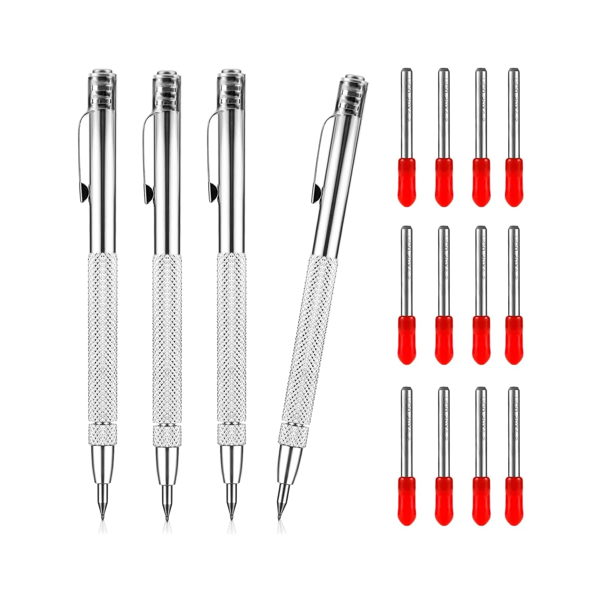 

Tungsten Carbide Scriber, Aluminium Carbide Scriber Pen with Magnet, Etching Engraving Pen with Clip Scribe Tool