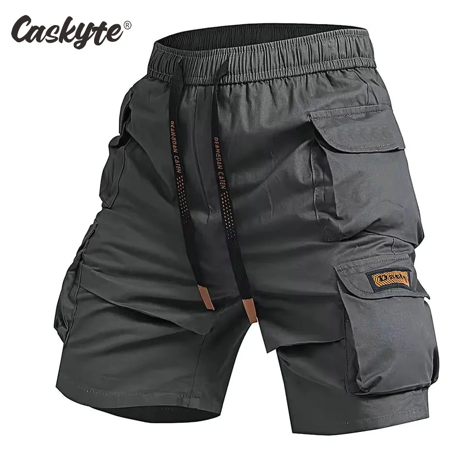 

CASKYTE Team Men's Cycling Shorts Motorcycle Bicycle Enduro Short Pants Mountain Bike Cargo Clothing 2026 Short Ciclismo Hombre