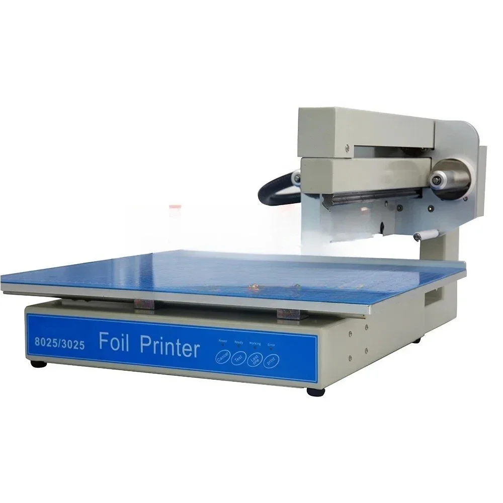 High Printing Resolution Automatic Desktop Foil Stamping Machine Digital Hot Foil Printer with Good Price
