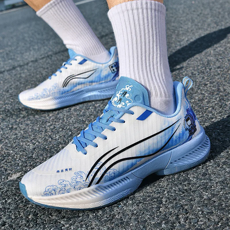 Men's Running Shoes Luxury shoes Couple Outdoor Sneakers Cushioning Breathable Mesh Off-road Trainer Shoes Race Non-Slip Fashion