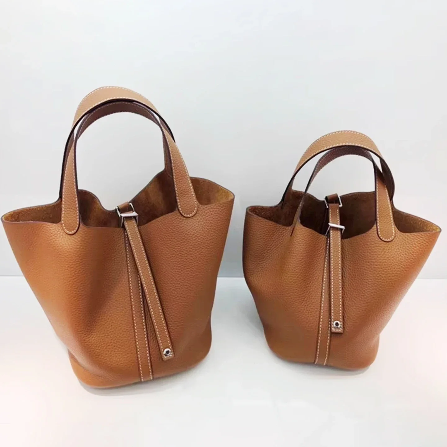 

MENDY Women Bags Handbags Bucket Bag Real Leathe Fashion Tote Bag Genuine Leather Luxury Desginer Big Size Large Lady Hand Bags