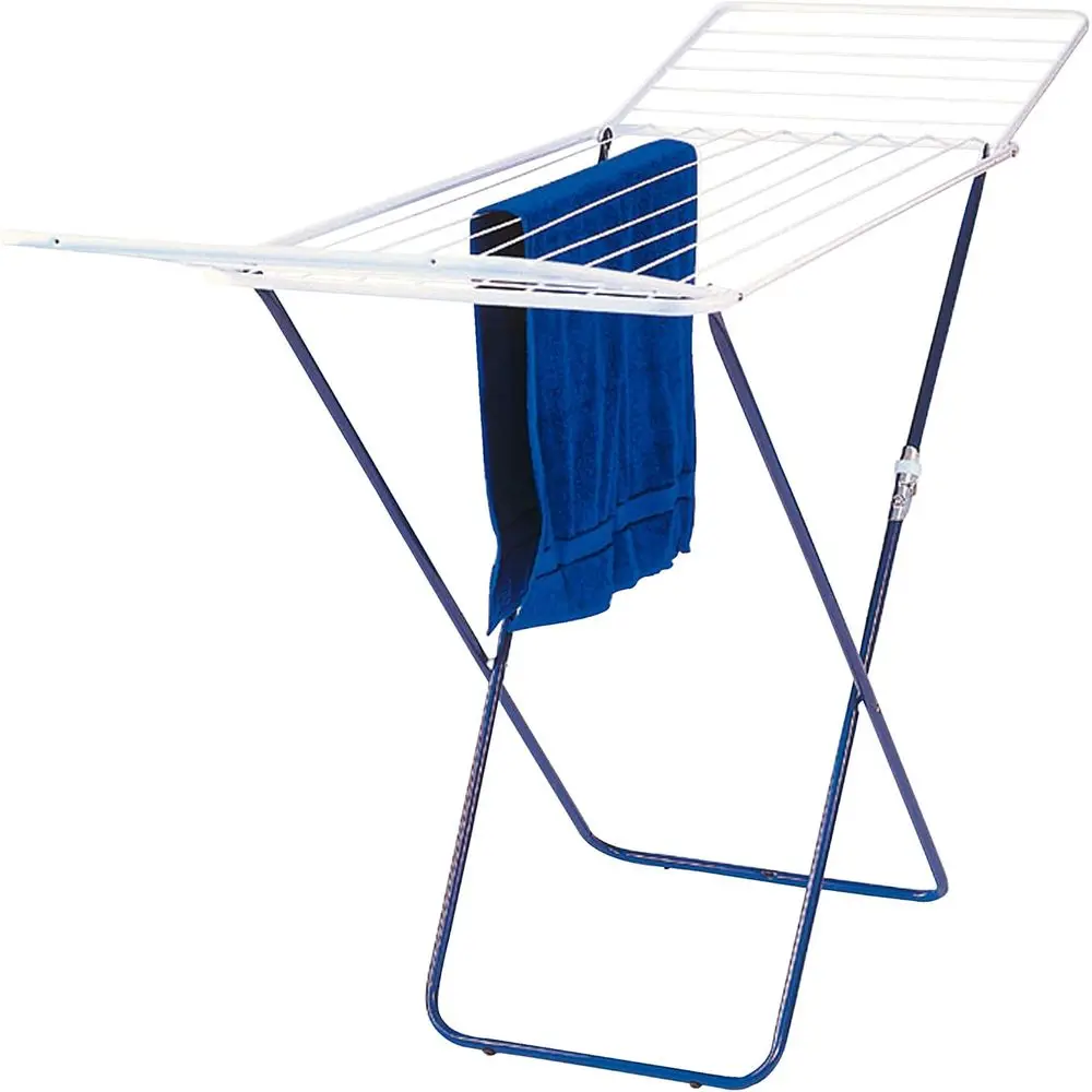 

Portable Winged Steel Clothes Drying Rack, Indoor/Outdoor, 18m Airer Space, 180x55x92cm