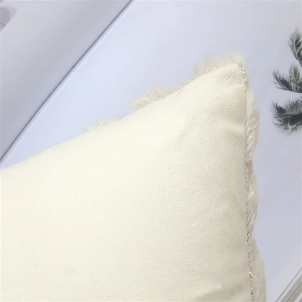 Kitinjoy Throw Pillow Cover 45x45 For Sofa Cushion Cover 50x50 Bed Living Room Plush Sleep Pillow Case Cotton Home Decor Cushion