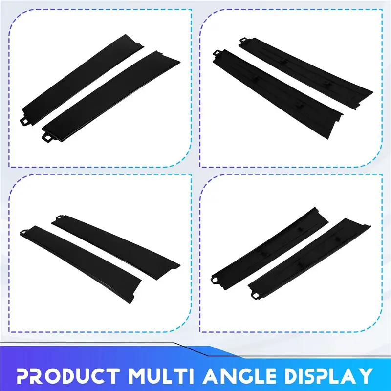 【Price Drop !!】 Windshield A Pillar Post Trim Panels Windshield A Pillar Molding Door Window Frame Exterior Panels Pillar Panels