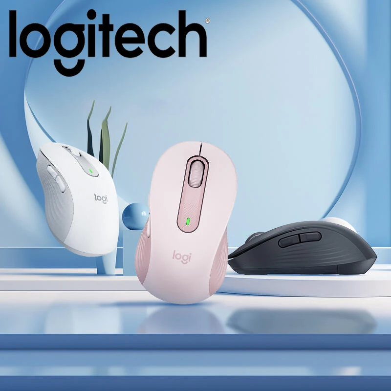 

Logitech M650/M650L Mouse, Dual-Mode Bluetooth & Wireless, Silent Portable for Office & All Computers