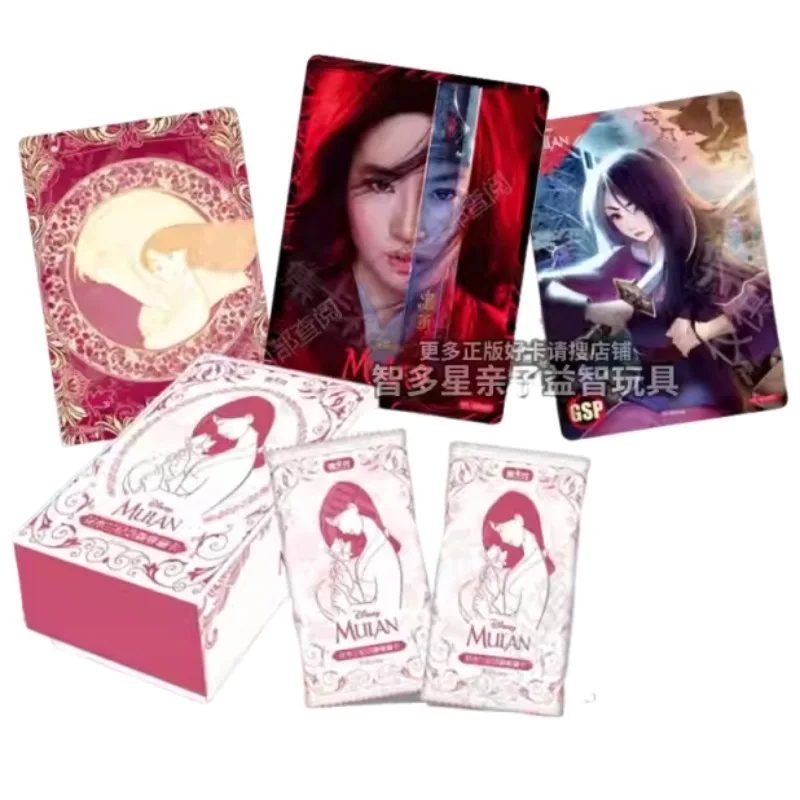 

Официальный натуральный фильм Hua Mu Lan Card Heroes of Women, китайская история, веселая специальная упаковка, коллекция лет, карточные игрушки, подарки