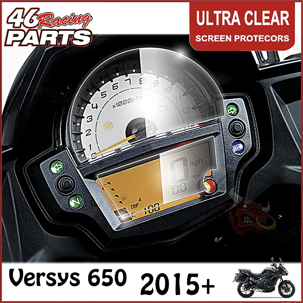 

For KAWASAKI Versys 650 Versys650 2015 2016 2017 2018+ Motorcycle Accessories Cluster Scratch/Screen Protection Film Protector