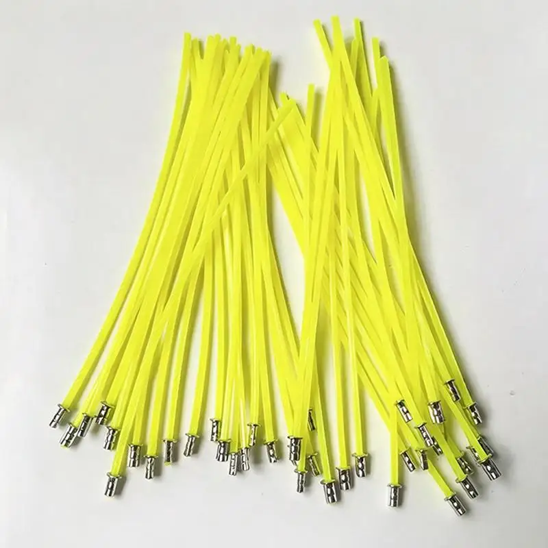 12PCS Garden Power Tool Accessory Square Trimmer Line For Brush Cutter Trimmer Head Lawn Mower Replacement Supply For Daily Use