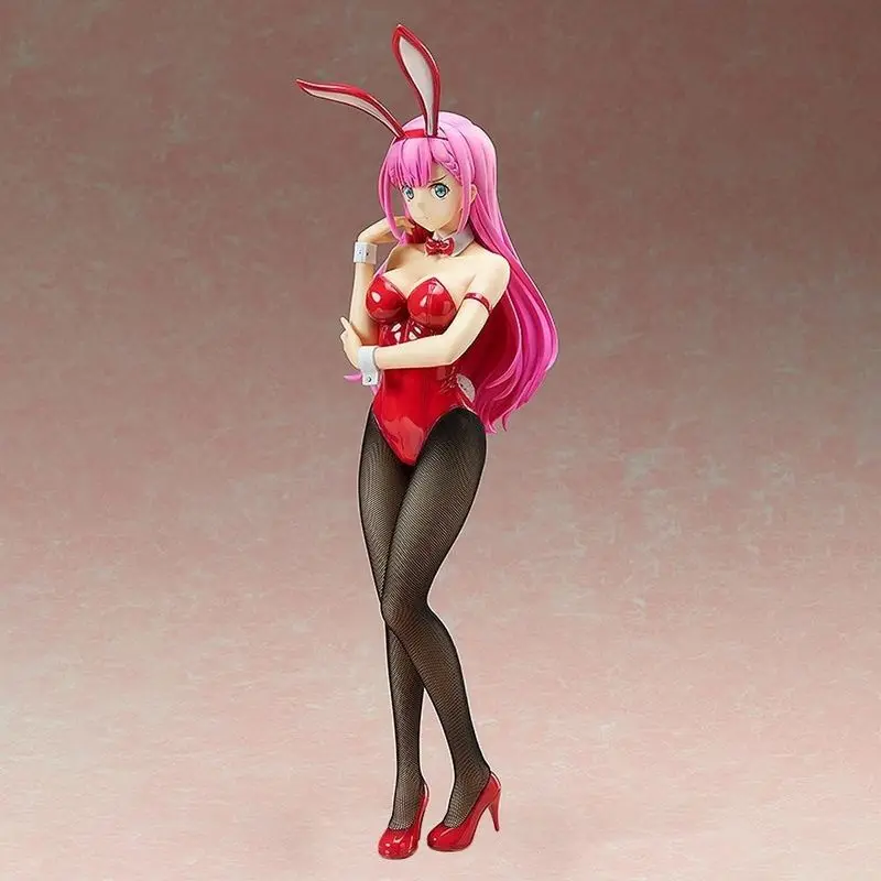 42cm Kirisu Mafuyu Bunny Girl Anime Girl Figure 1/4 Cartoon Model Statue Boys Collection Desktop Decoration Ornament Toys Gifts