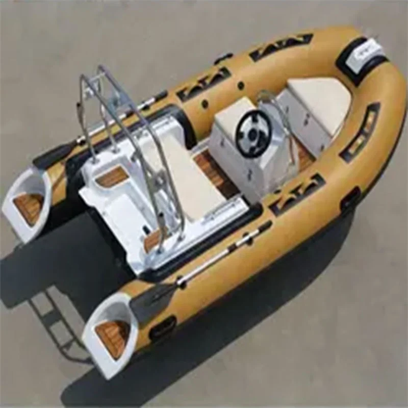 Luxury Inflatable Speed Boat Pneumatic Tube Fiberglass Vessel Customizable