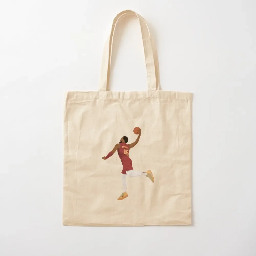 

Donovan Mitchell Tote Bag Cloth bags Women's beach bags tote bag university shopping bag logo