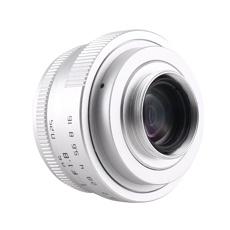 AED5-25MM F1.8 Aps-C Television Tv Lens/Cctv Lens For 16Mm C Mount Camera Manual Focus Prime Lens