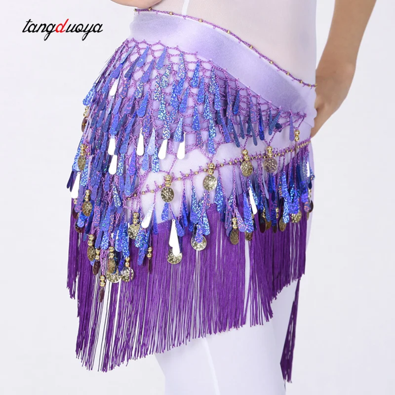 Sexy Belly Dance Body Chain For Thailand/India/Arab Women Tassels Hip Scarf Dancer Skirt Waist Chain Show Costumes Accessories