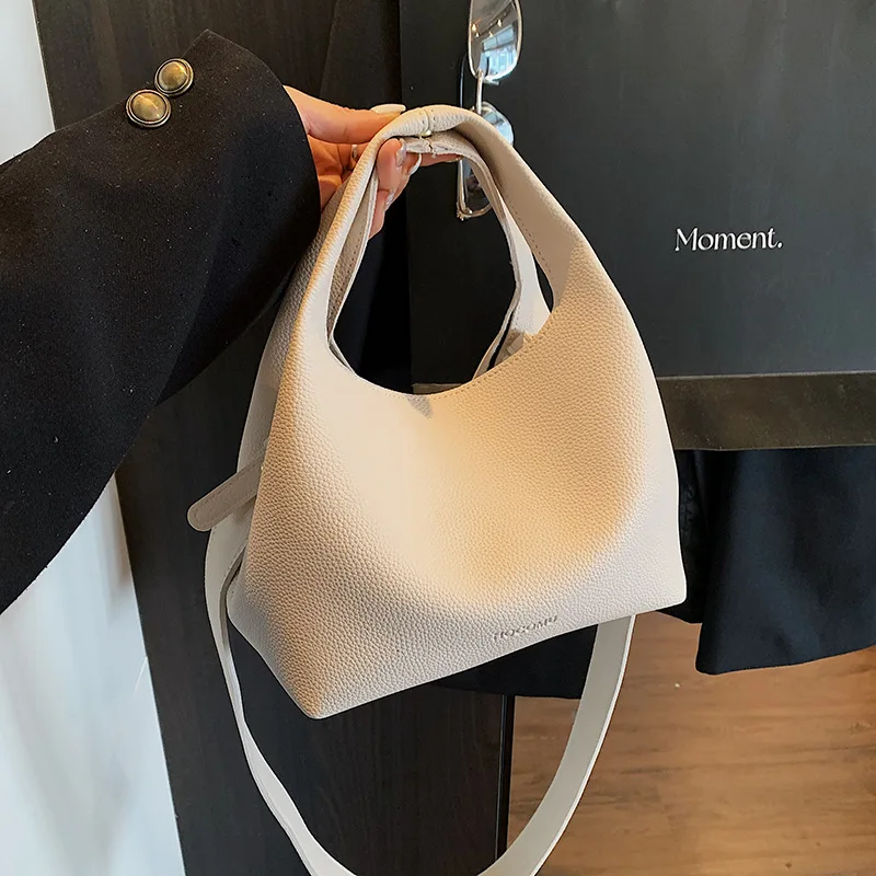 

Trendy Bucket Crossbody Bag 2025 New for Women, Lightweight Vintage Shoulder Purse, Casual Pebbled Leather Bag for Daily Use