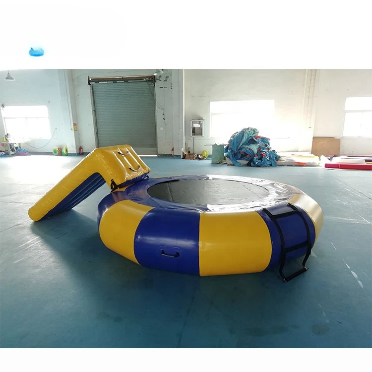 Lit de saut de tramimmersion aquatique personnalisé pour enfants, tramimmersion gonflable, vente en gros