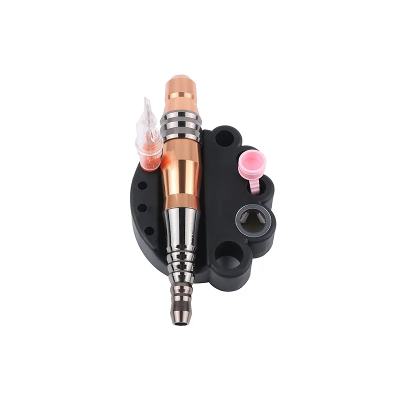 

9 Holes Oval Silicone Cover Standing Rack Tattoo Ink Cup Pigment Eyebrow Machine Pen Stand Holder for Tattoo Machine Accessories