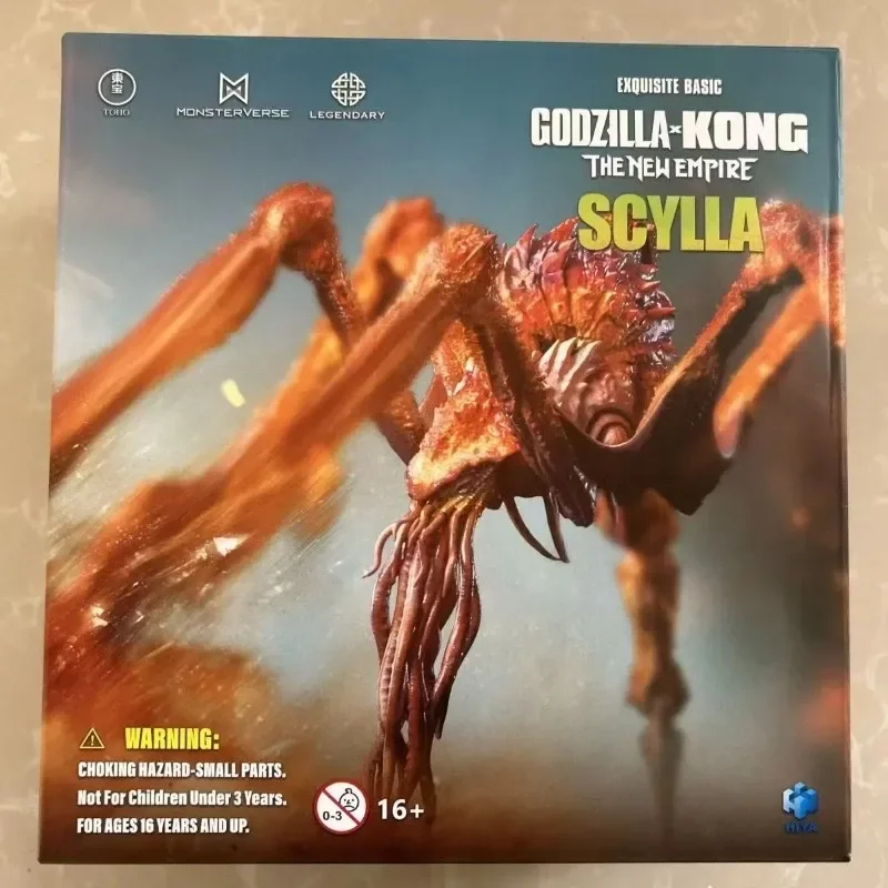 

Фигурка HIYA 16 см, изысканная базовая серия Godzilla x Kong, новая империя Scylla, в наличии