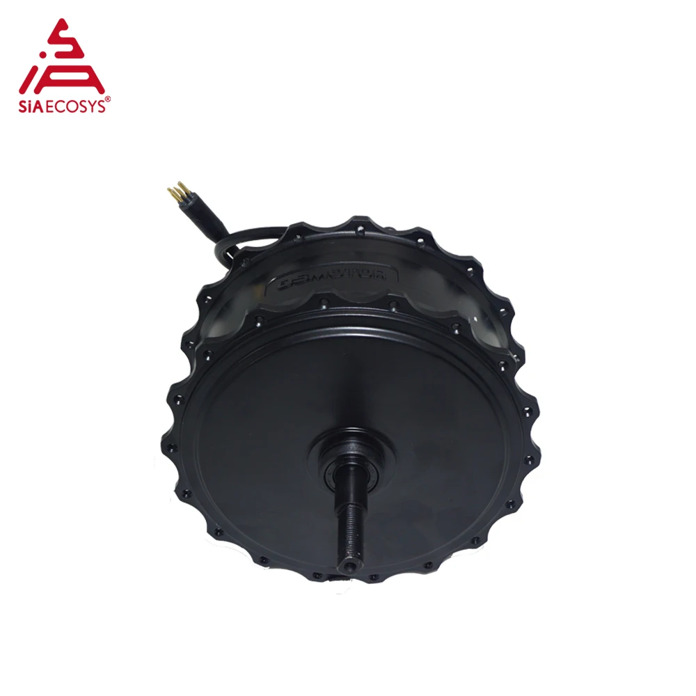 QSMOTOR 159.8 60H 1000W Hub Motor 48V-72V Peak 2000W 90N.m Torqu IP65 Waterproof Hub Motor with Disc Brake with Fancy Appearance