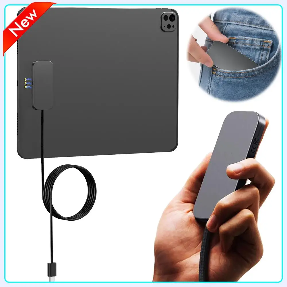 

Магнитный модуль беспроводного зарядного устройства для iPad Pro, умный разъем для быстрой зарядки, зарядное устройство, беспроводная зарядная панель с кабелем USB-C