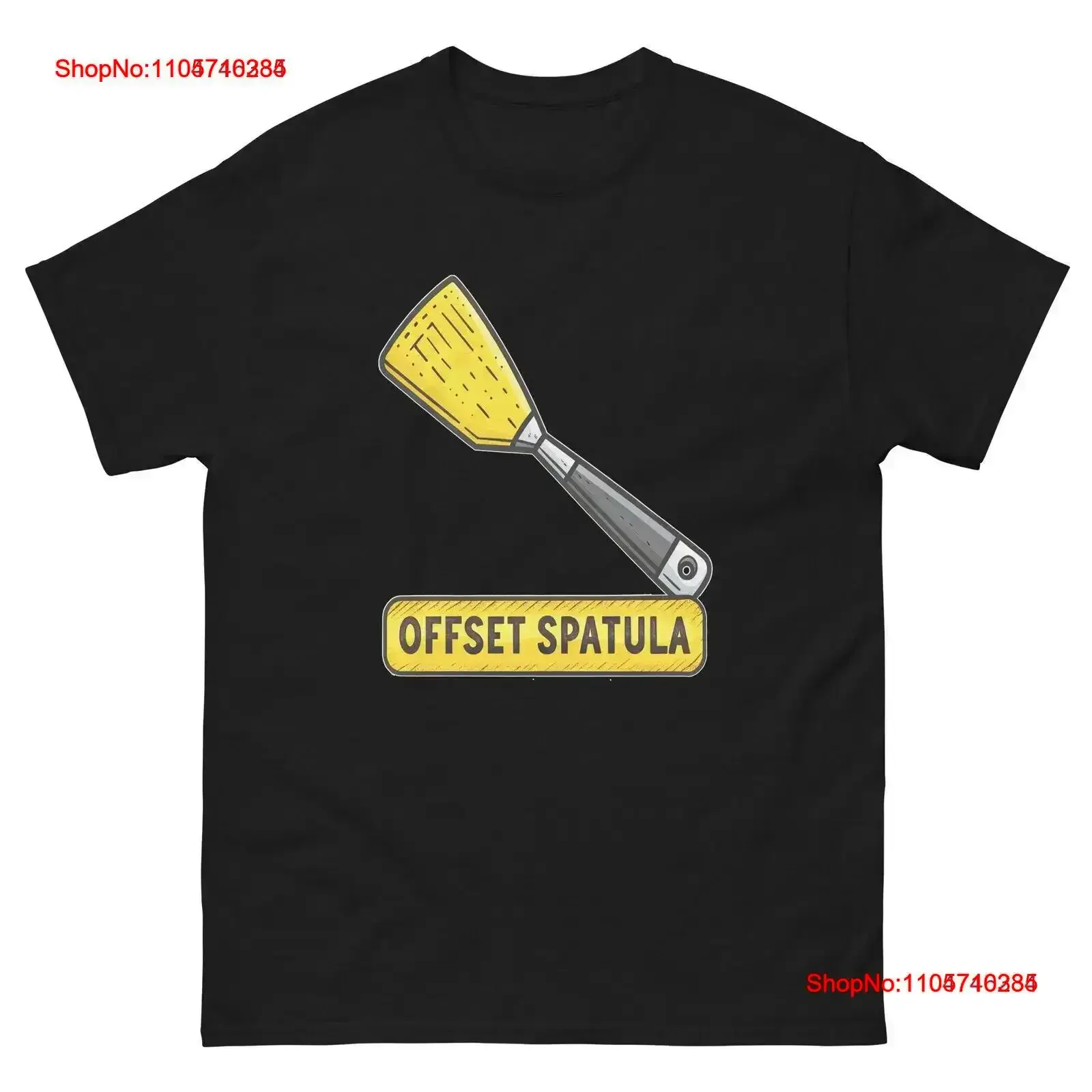 Offset Spatula Kitchen Home Cooking Culinary Utensil T Shirt vintage Washed Stylish graphic Slightly fashion Stretched homme
