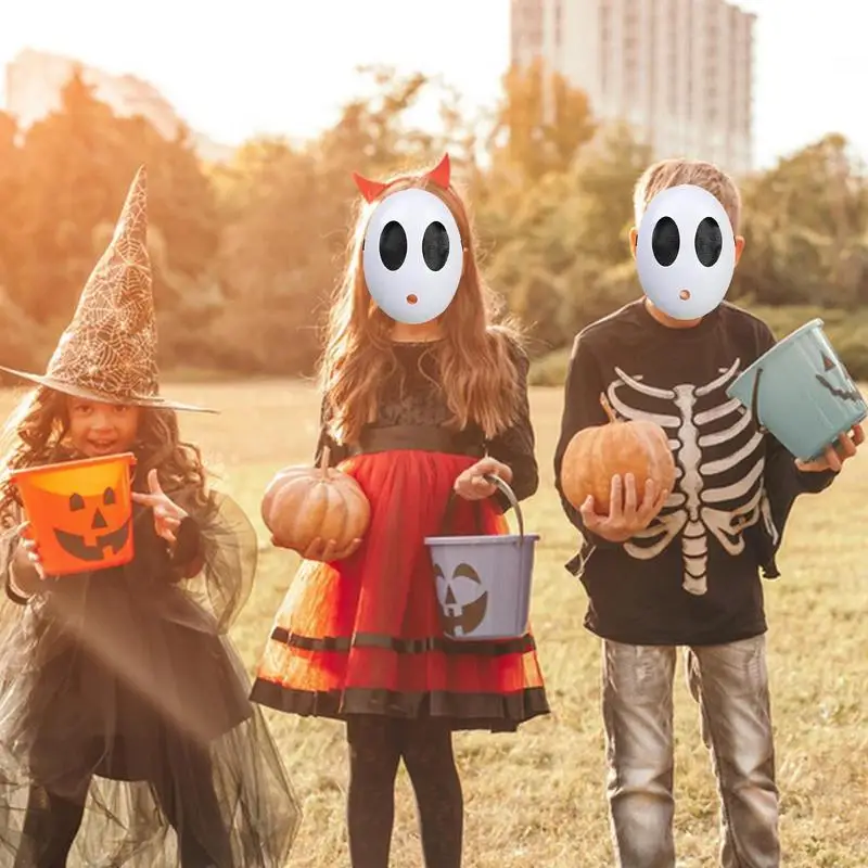 Verlegen Man Masker Persoonlijkheid Cosplay Spel Super Luigi Bros Wit Eng Masker Unisex Halloween Kostuum Feestaccessoires Rekwisieten