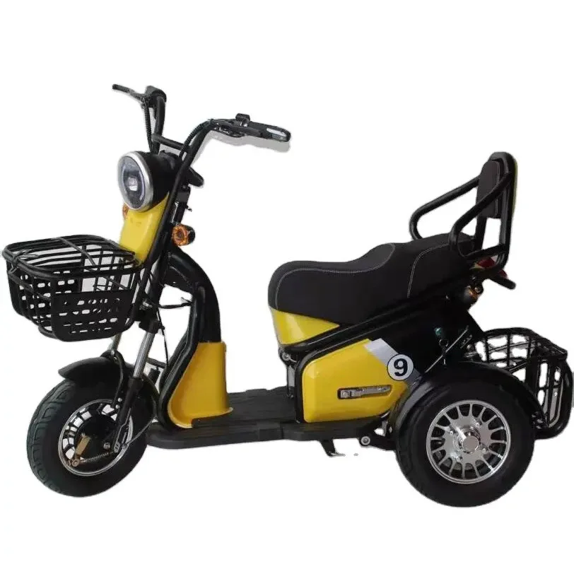 600W Elderly Scooter Electric Car Pick Up and Drop Off Children Electric Bicycle Small Electric Tricycle