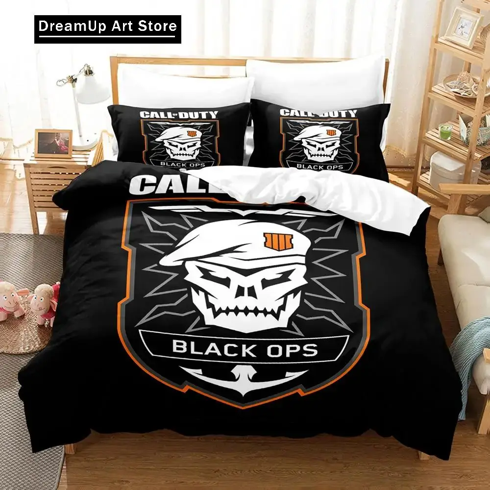 3D Print Game Call of Duty Bedding Set Boys Girls Twin Queen Full Size Duvet Cover Pillowcase Bed Adult Fashion Home