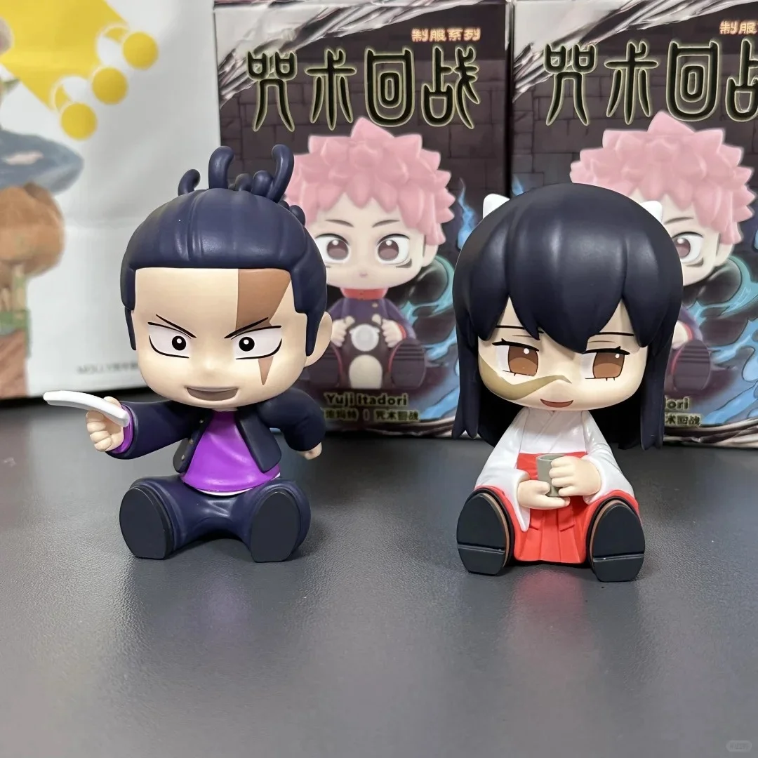 Jujutsu Kaisen Uniform Series Blind Box Toys Kawaii Anime Action Figure Caixa Caja Surprise Mystery Box Dolls Birthday Gift