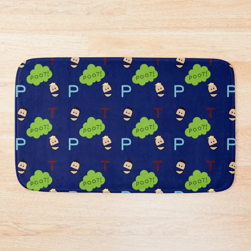 

Terrance and Phillip Pattern Bath Mat Hallways For Hallway On The Floor Toilet Carpet Baths Bathroom Mat