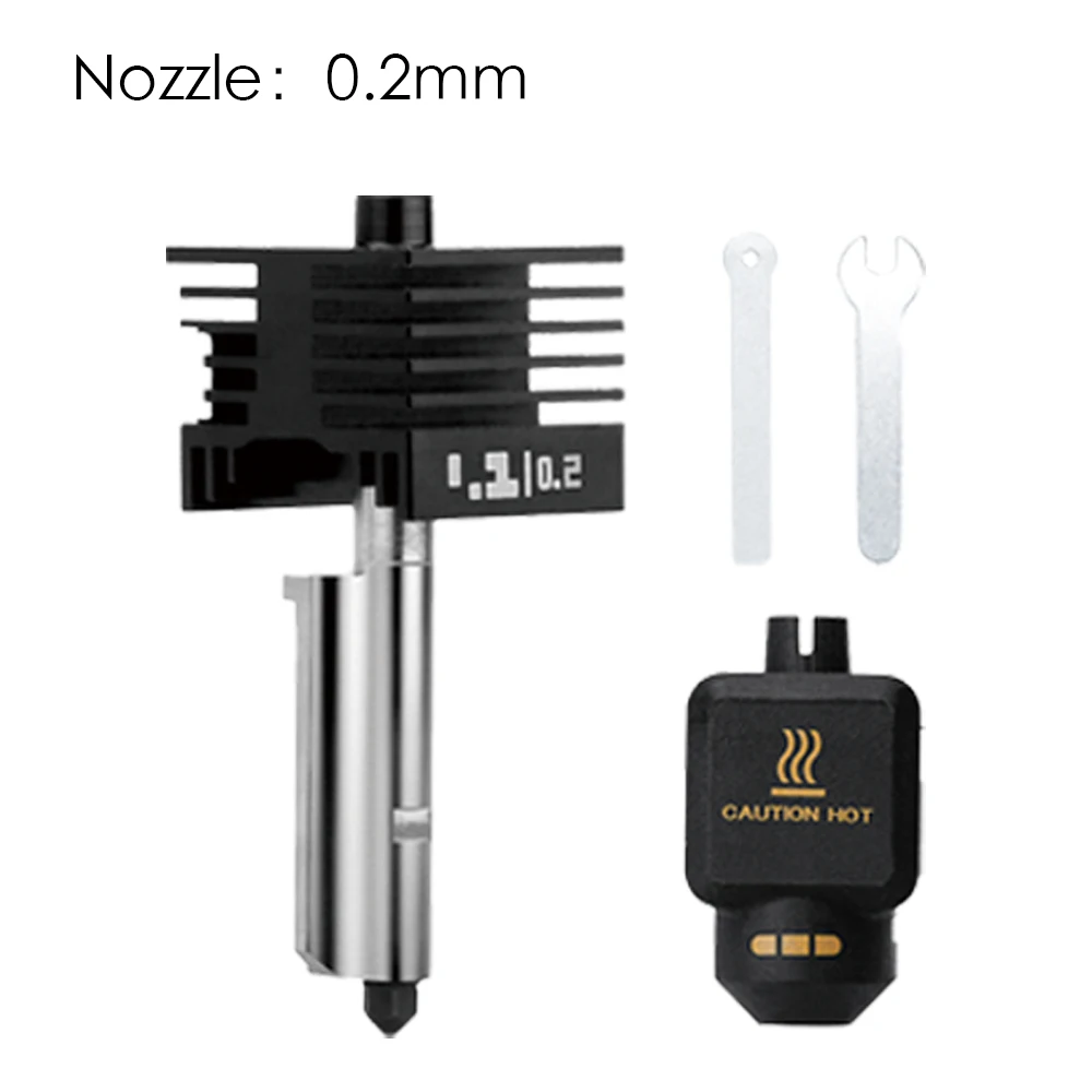 

Upgraded Hotend For Bambu Lab P2S 0.2 0.4 0.6 0.8mm Hardened Steel Nozzle Replace Hot End Kit For Bambu Lab P2S Nozzle Assembly