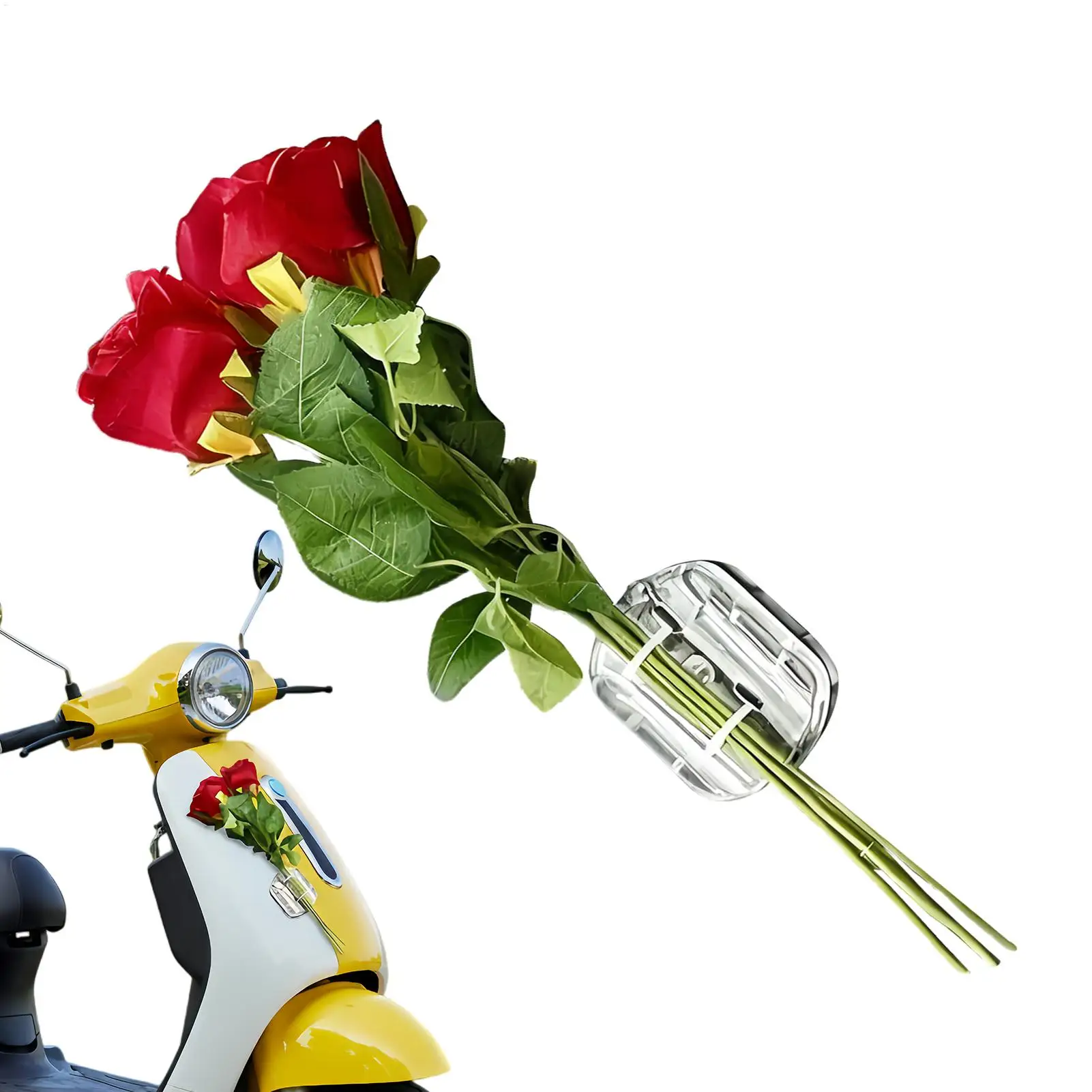 

Car Flowers 3D Weather Resistant Romantic Decor Sticker For Car Window For Glass Window Automotive Vehicle Exterior Outdoor Home