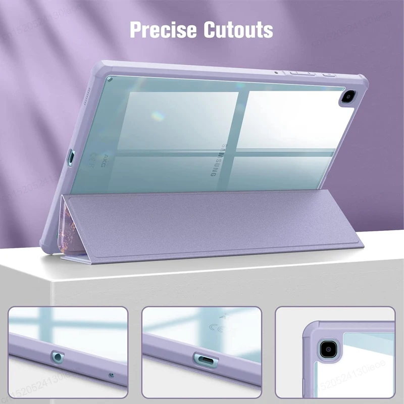 Funda For Samsung Galaxy Tab S6 Lite 10.4 2024 P620 P625 P610 P615 P613 P619 Case With Pencil Holder Cover Tri-Fold Stand Shell image 6