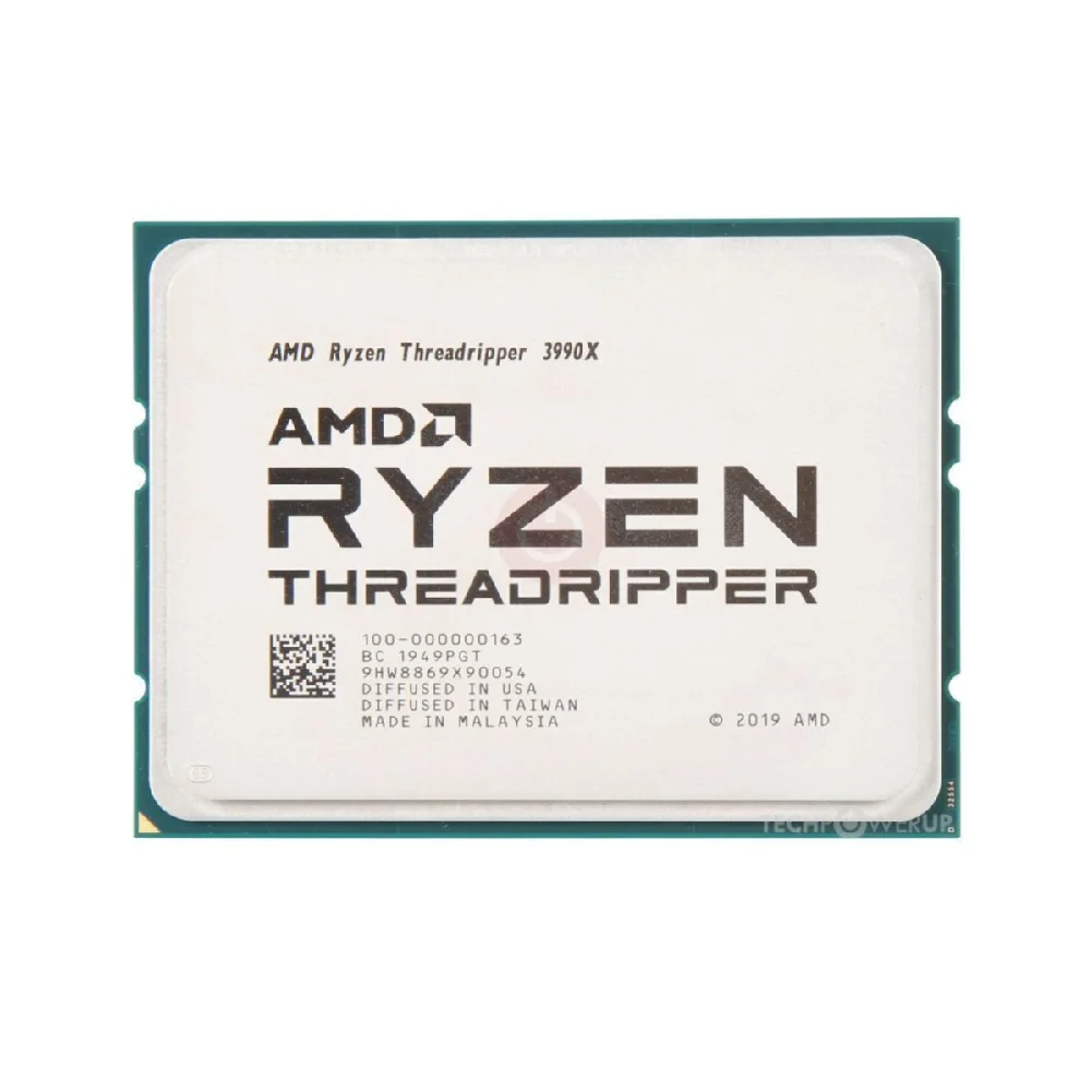 

Bulk Ryzen Threadripper 3990x 64 core 128 threads 2.9Ghz to 4.3Ghz 280w strx4 CPU processor Without Cooler