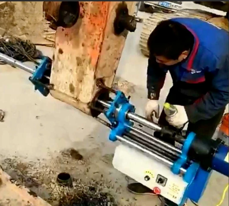 Automatic NC 2 In 1 Portable Line Boring and Bore Welding Machine boring machines portable