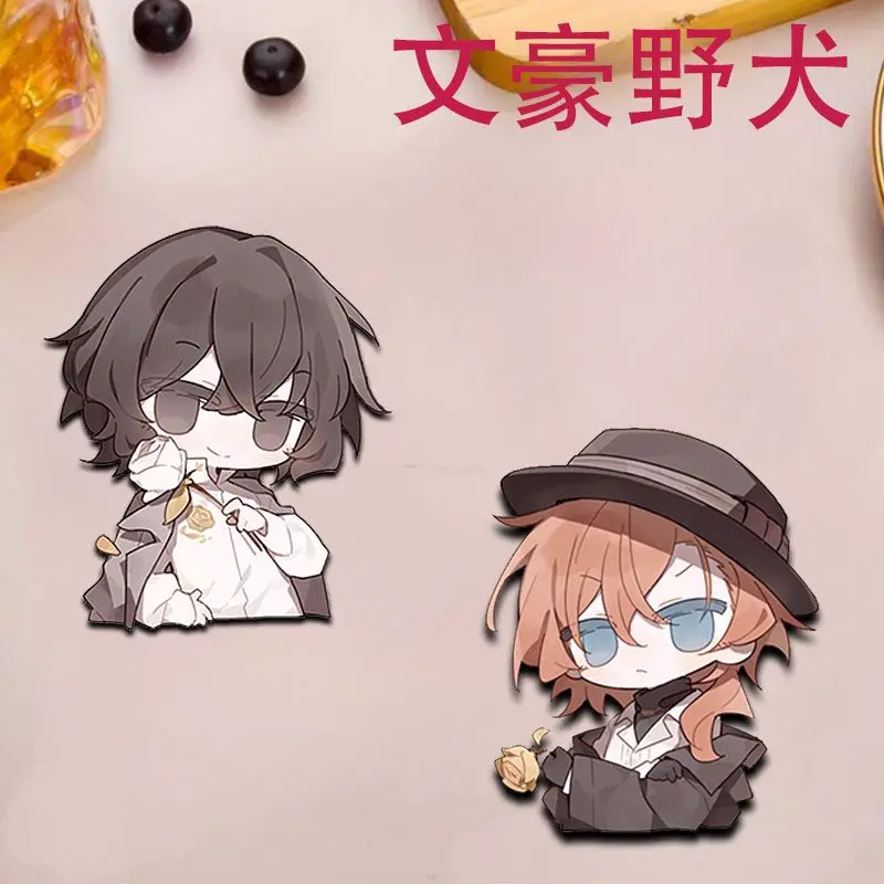 Anime Bungo Stray Dogs Badge Brooch Pin Nakahara Chuya Clothes Backpack Decoration Lapel Personalized Chest Tag