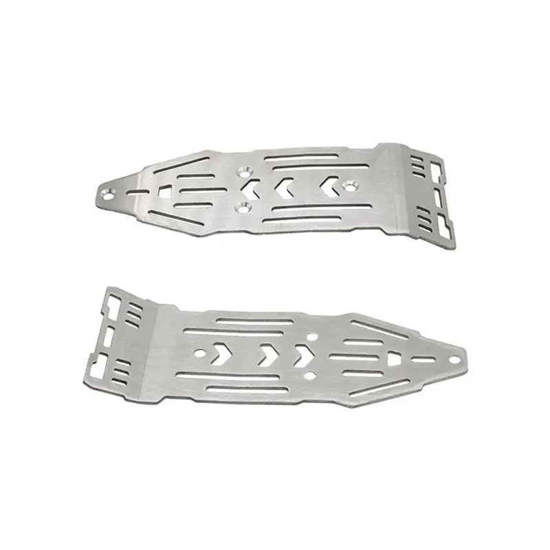 ABUM-RC Car Upgrade Metal Chassis Guard Plate Kit For ARRMA 1/8 MOJAVE  RC Car Upgrade Accessories